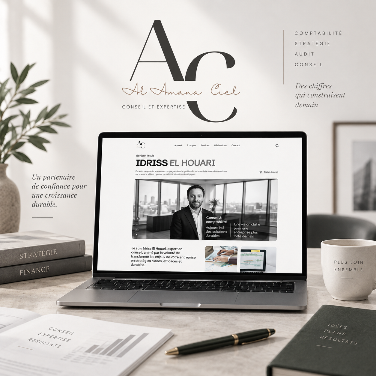 Aperçu du projet Alamana Consulting