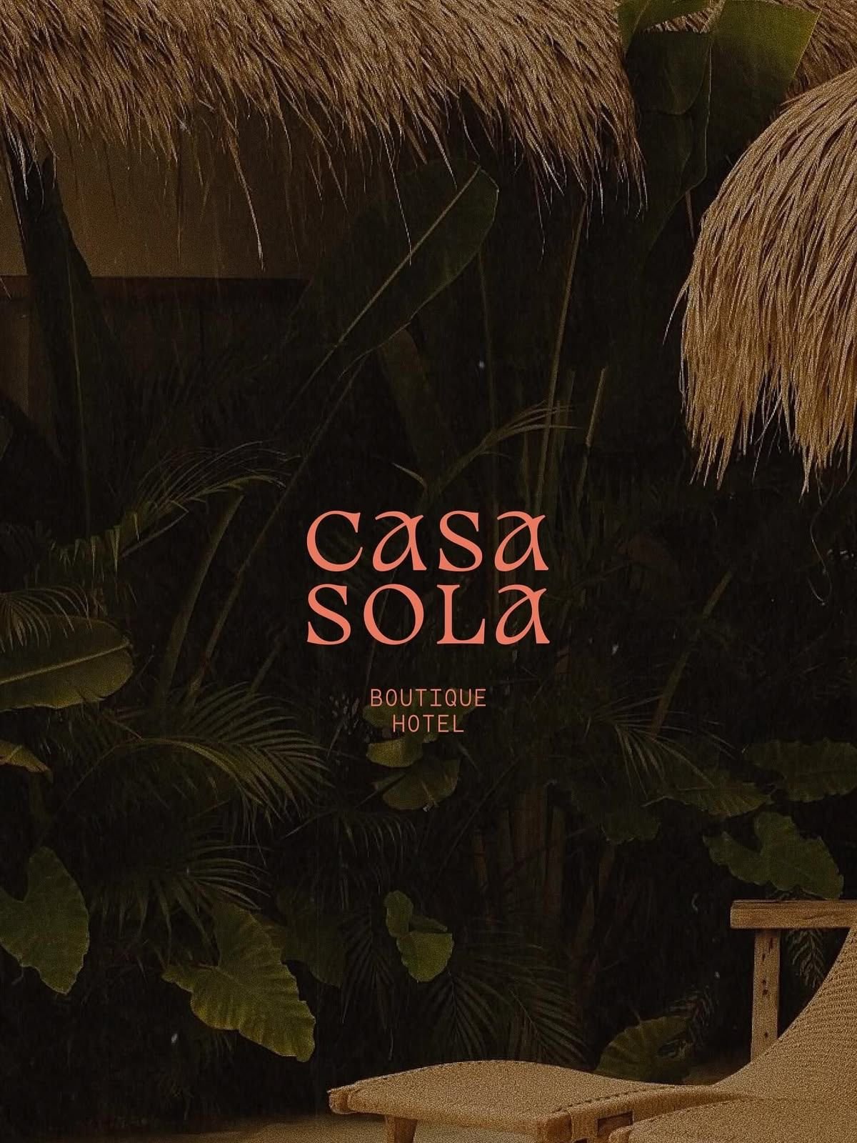 Identité Casa Sola Boutique Hotel dans un décor tropical