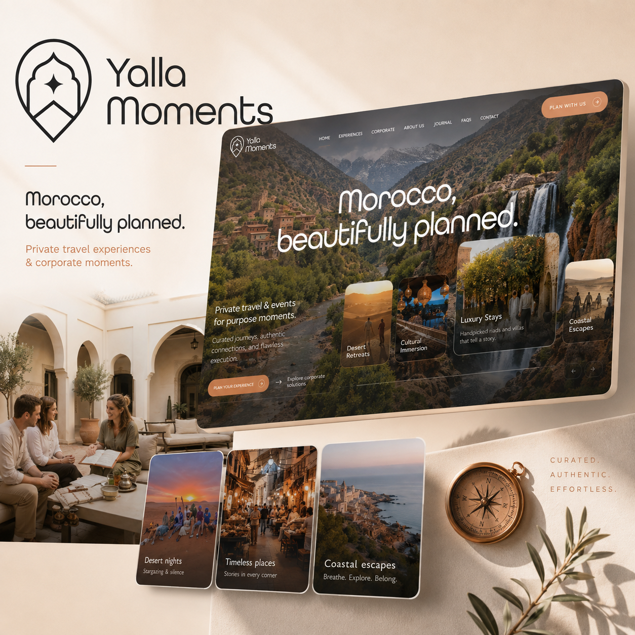 Aperçu du projet Yalla Moments